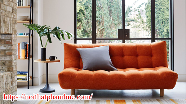 Chân ghế Sofa có thể được làm từ chất liệu gỗ tự nhiên hoặc thép chịu lực